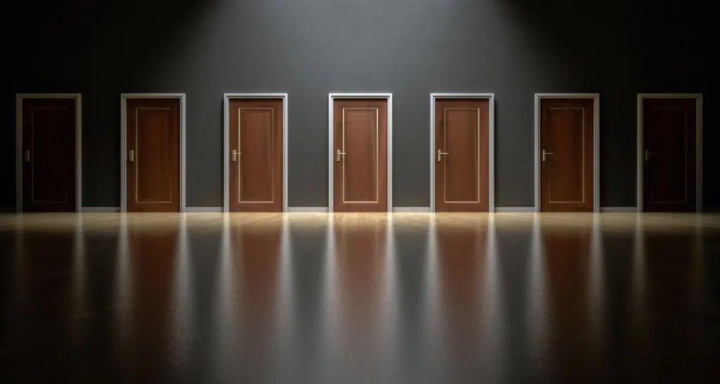 choix multiples portes