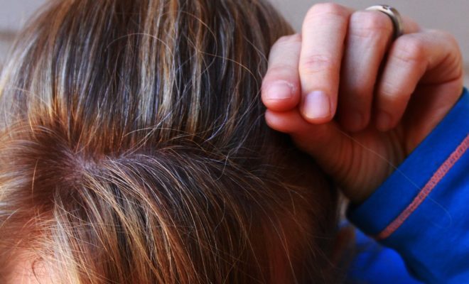 cheveux blancs