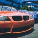 parking voitures gros plan