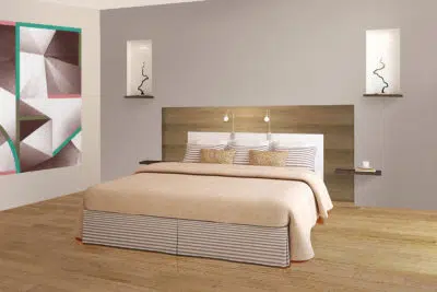 Rénover une chambre, projet de tête de lit