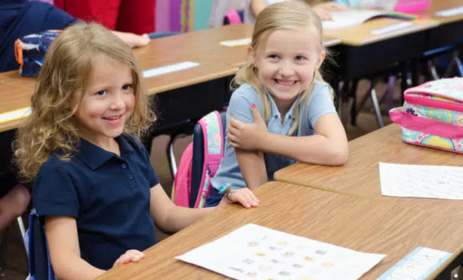 première rentrée scolaire