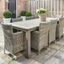 table de jardin extensible