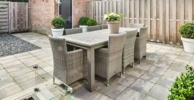 table de jardin extensible
