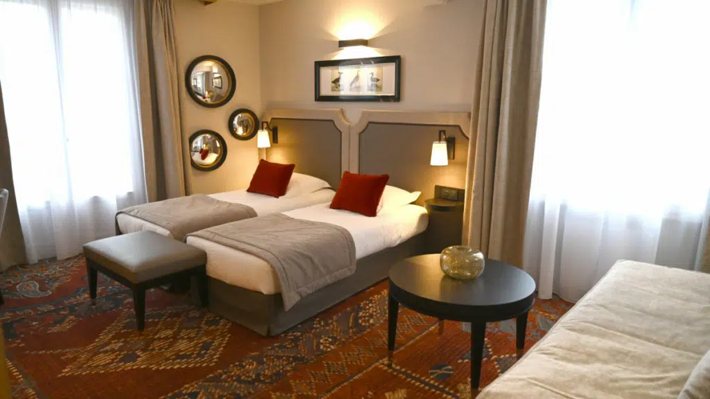 location d’une chambre d’hôtel