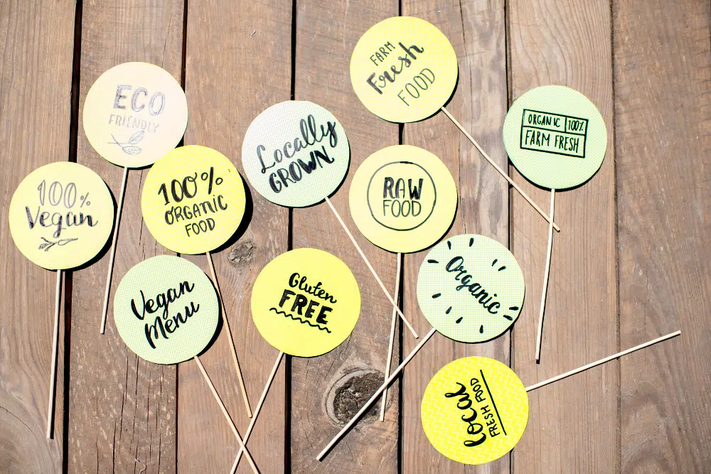 étiquette personnalisée