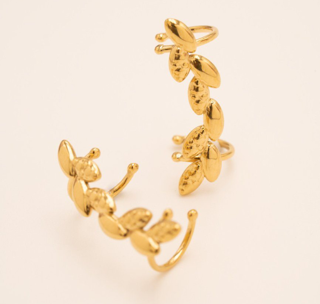 30 Clips Pour Boucles D'oreilles Dorées - 3 Tailles Avec 50 Coussinets - Pour Oreilles Non Percées