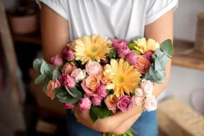 bouquets de fleurs