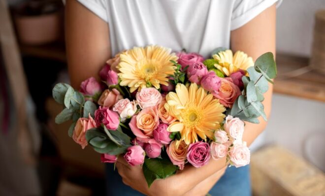 bouquets de fleurs