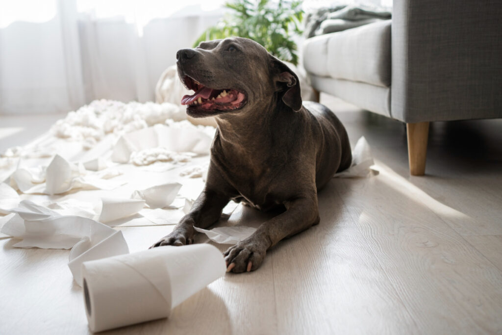 destructivité chien