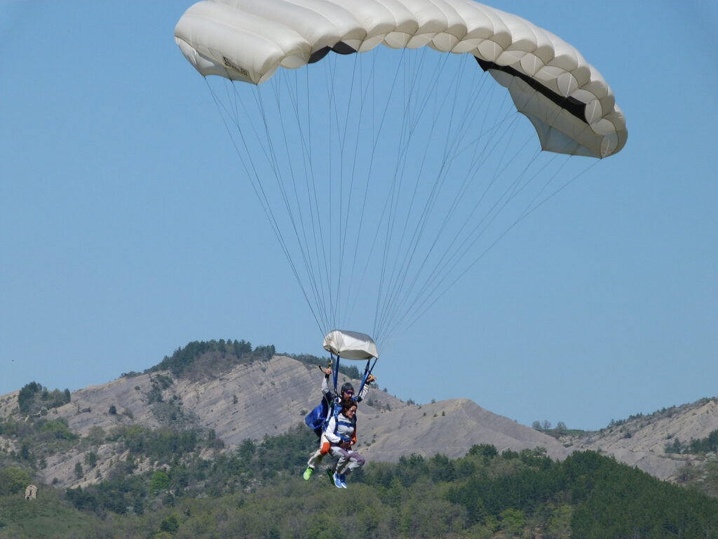 raison saut parachute