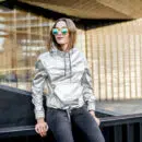 vestes effet mirroir