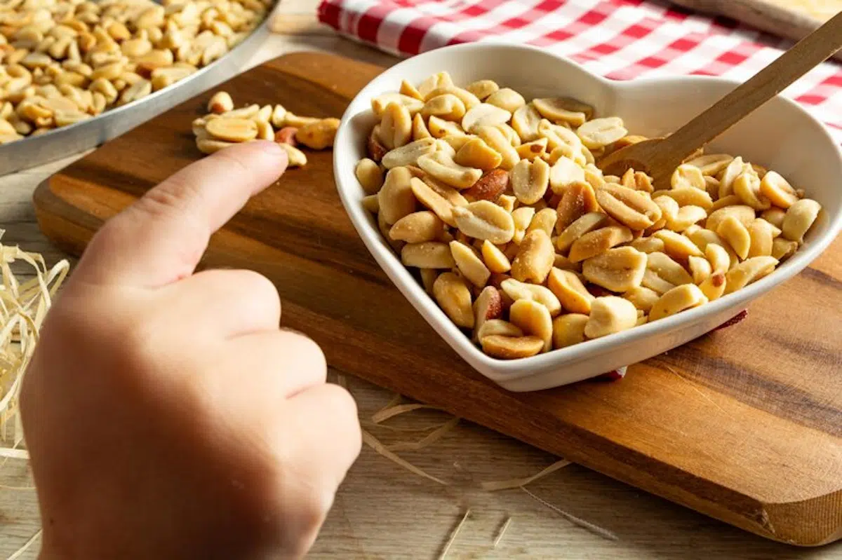 cacahuètes grillées