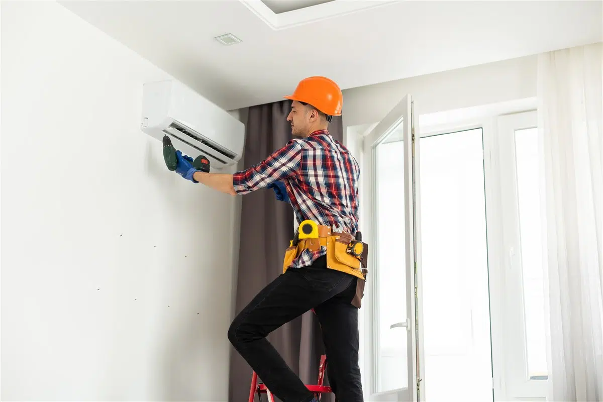 rideau d’air chaud