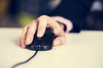 vitesse de défilement