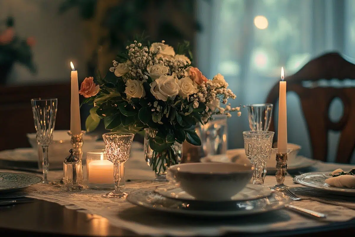 Le dîner : un moment fort de la soirée