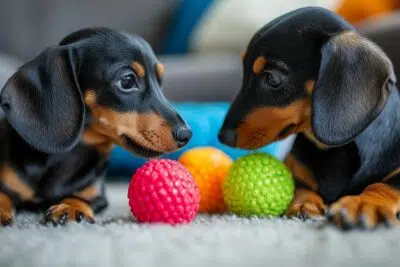 Teckels mouchetés : les meilleurs jouets pour stimuler leur intelligence