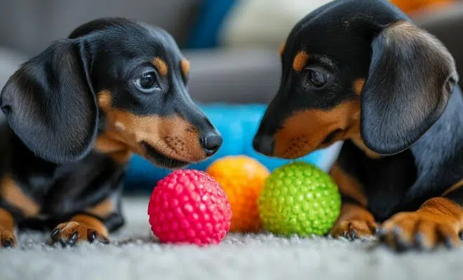 Teckels mouchetés : les meilleurs jouets pour stimuler leur intelligence