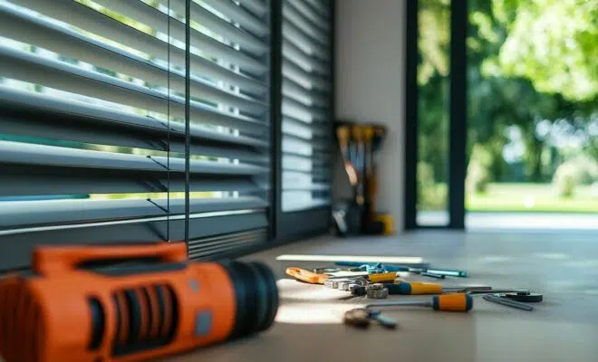Volet roulant électrique bloqué en haut : diagnostiquer et réparer rapidement