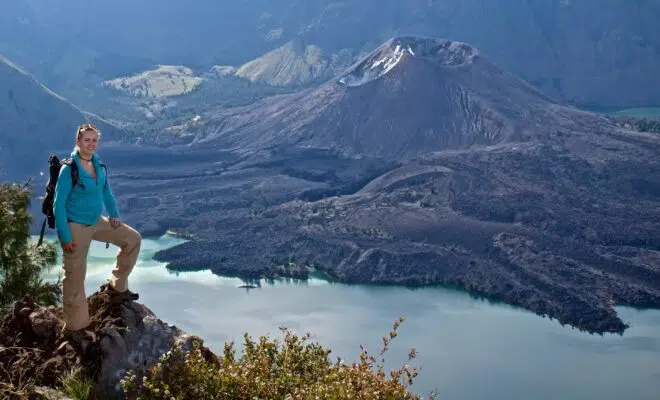 randonneurs à Lombok