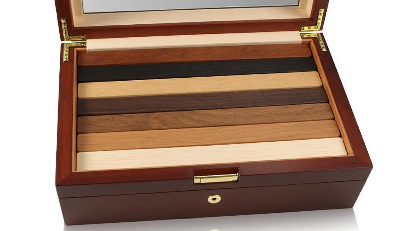 offrez le cadeau idéal : une boîte de rangement pour montre en bois personnalisée. élégante, durable et parfaite pour toutes les occasions.