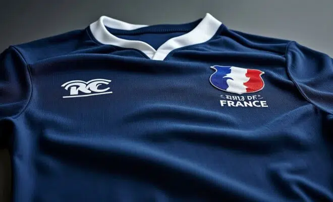 découvrez le maillot officiel de l’équipe de france de rugby 2019 : un vêtement incontournable pour tous les supporters. montrez votre passion et soutenez les bleus avec style !