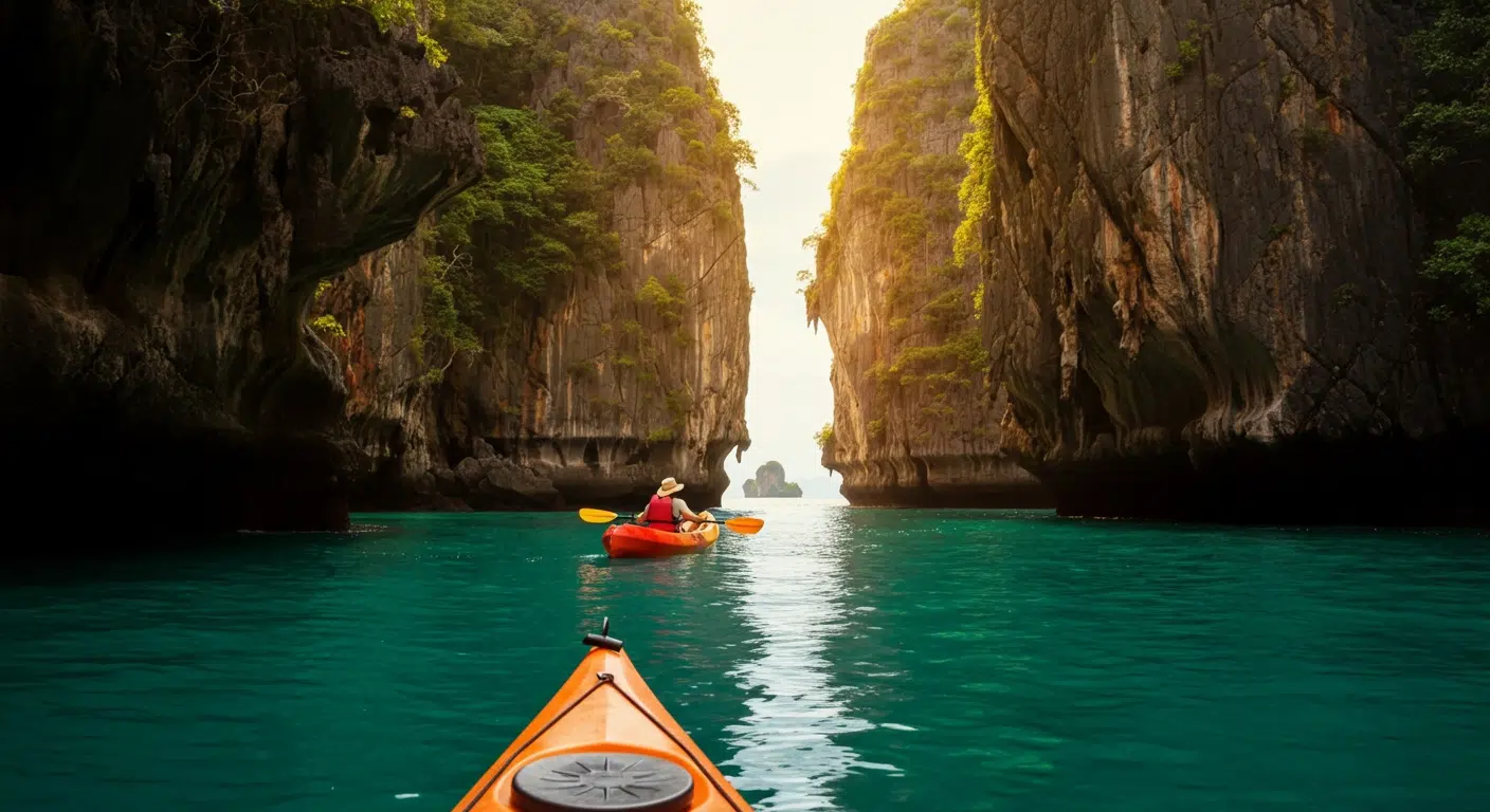 pitons rocheux de Krabi