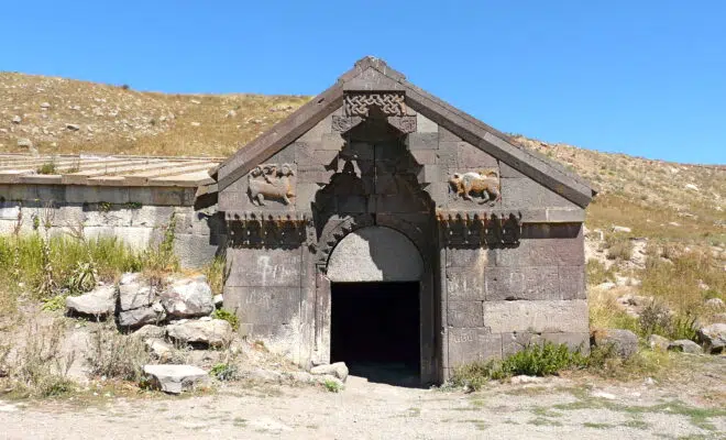 caravansérail médiéval