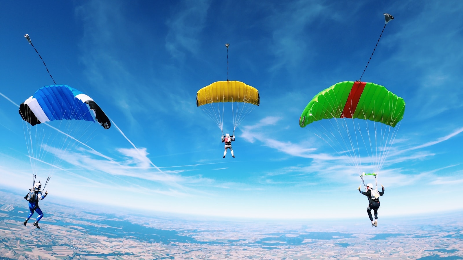 Saut en parachute