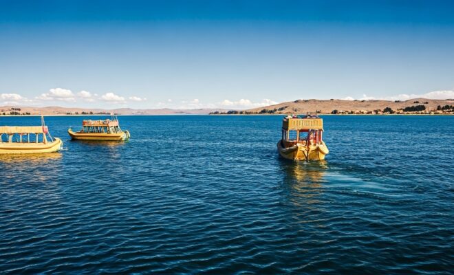 naviguer sur le lac Titicaca