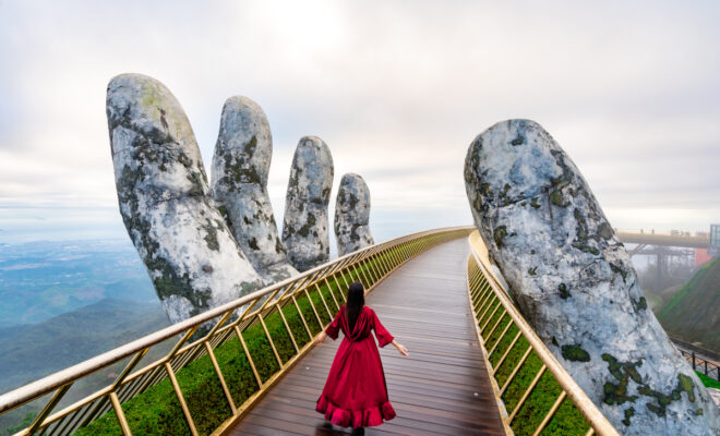 pont d'or de Ba Na Hills