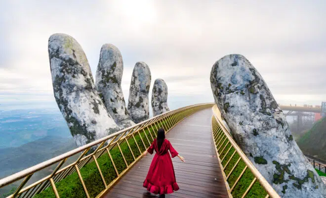 pont d'or de Ba Na Hills