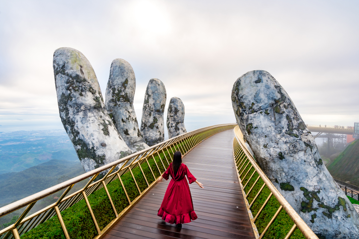 pont d'or de Ba Na Hills