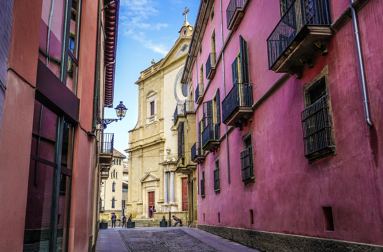 ruelles colorées