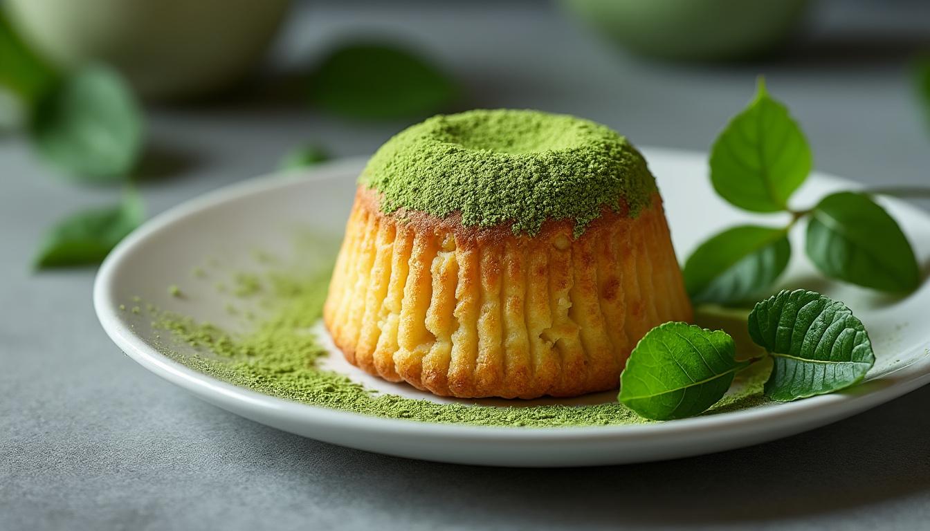 découvrez la madeleine au thé matcha, une pâtisserie qui marie subtilement la tradition française et la modernité japonaise. savourez cette alliance gourmande et originale idéale pour tous les amateurs de douceurs raffinées !