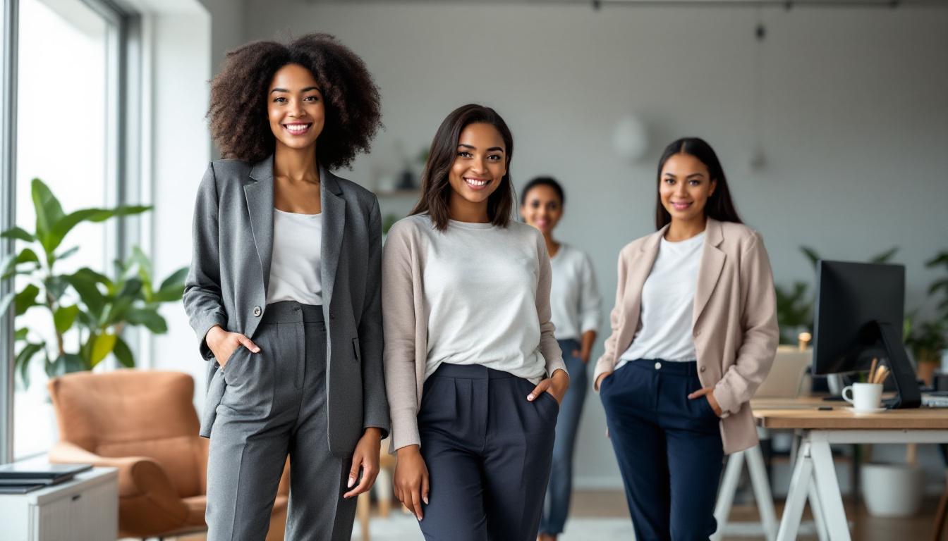 découvrez comment choisir le pantalon de travail idéal pour femme en fonction de votre morphologie, alliant confort et style pour toutes les silhouettes.