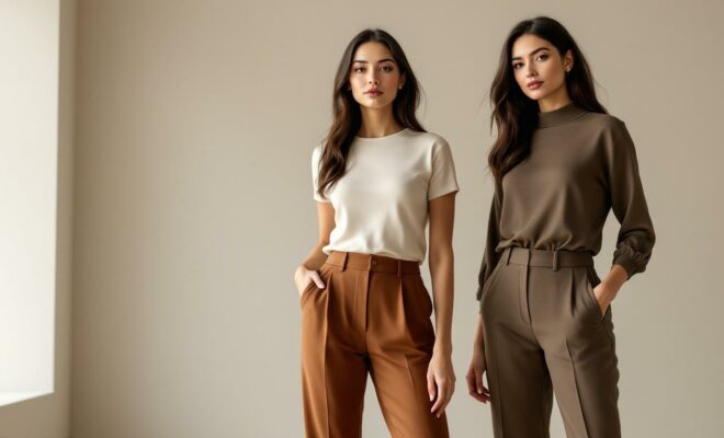 découvrez comment choisir le pantalon de travail idéal pour femme en fonction de votre morphologie, alliant confort, style et praticité au quotidien.