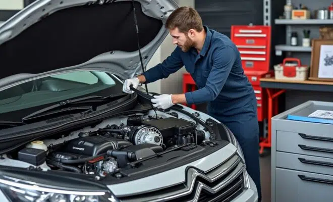 apprenez à installer facilement les courroies d'accessoires de votre citroën c4 iii chez vous grâce à notre guide étape par étape, simple et pratique.