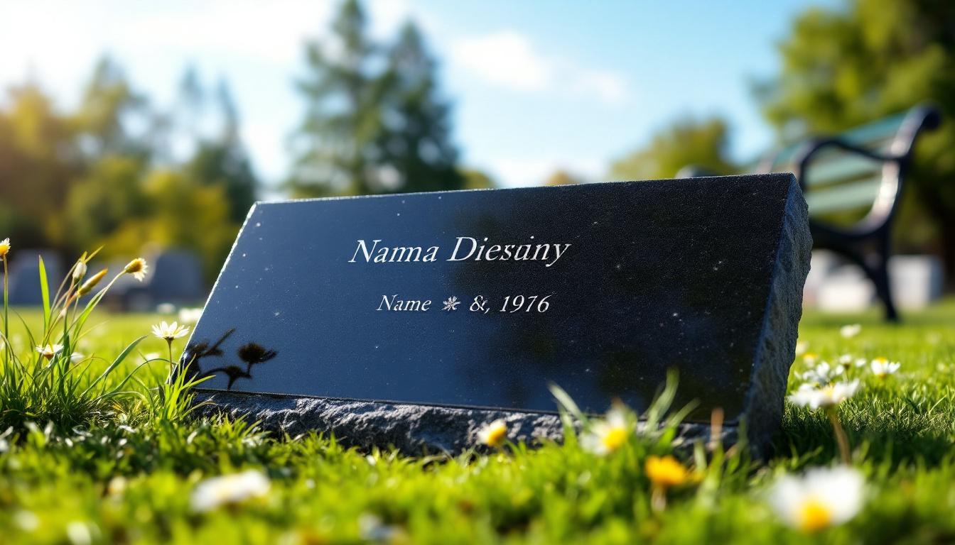 découvrez comment les plaques funéraires personnalisées permettent de raconter une histoire unique et de célébrer la mémoire de vos proches avec des messages et designs personnels.