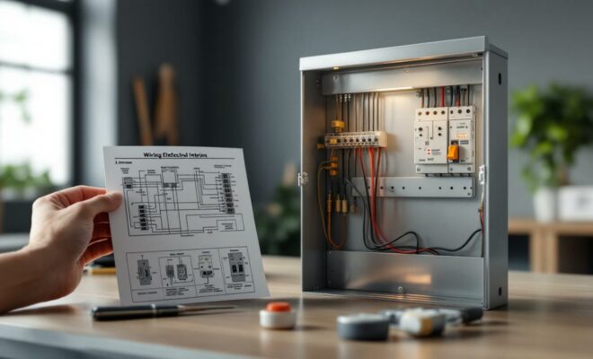 découvrez comment initier les débutants au schéma de tableau électrique et à ses composants essentiels pour maîtriser l'installation et la sécurité électrique.