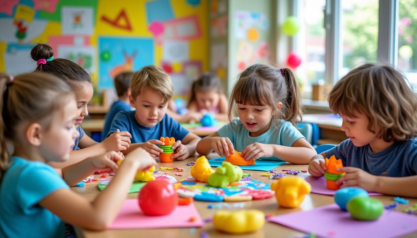 découvrez pourquoi les fiches pâte à modeler pour ps, ms et gs sont essentielles au développement des enfants, en favorisant leur créativité, leur motricité fine et leur apprentissage ludique.