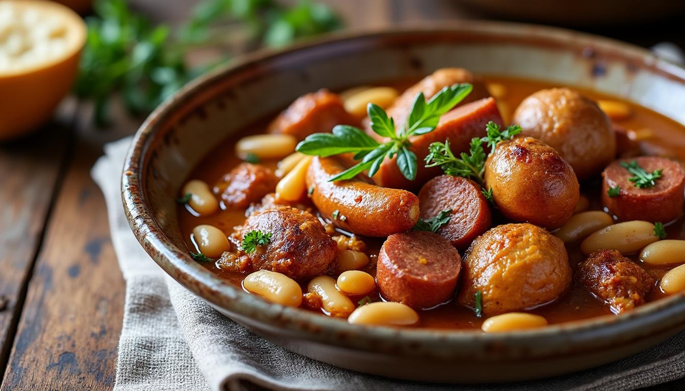 découvrez la recette authentique du cassoulet avec carnet de julie, un plat traditionnel français à partager en famille pour des moments chaleureux et gourmands.