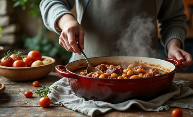 découvrez la recette authentique du cassoulet avec le carnet de julie, un plat classique et convivial à déguster en famille pour des moments chaleureux et gourmands.