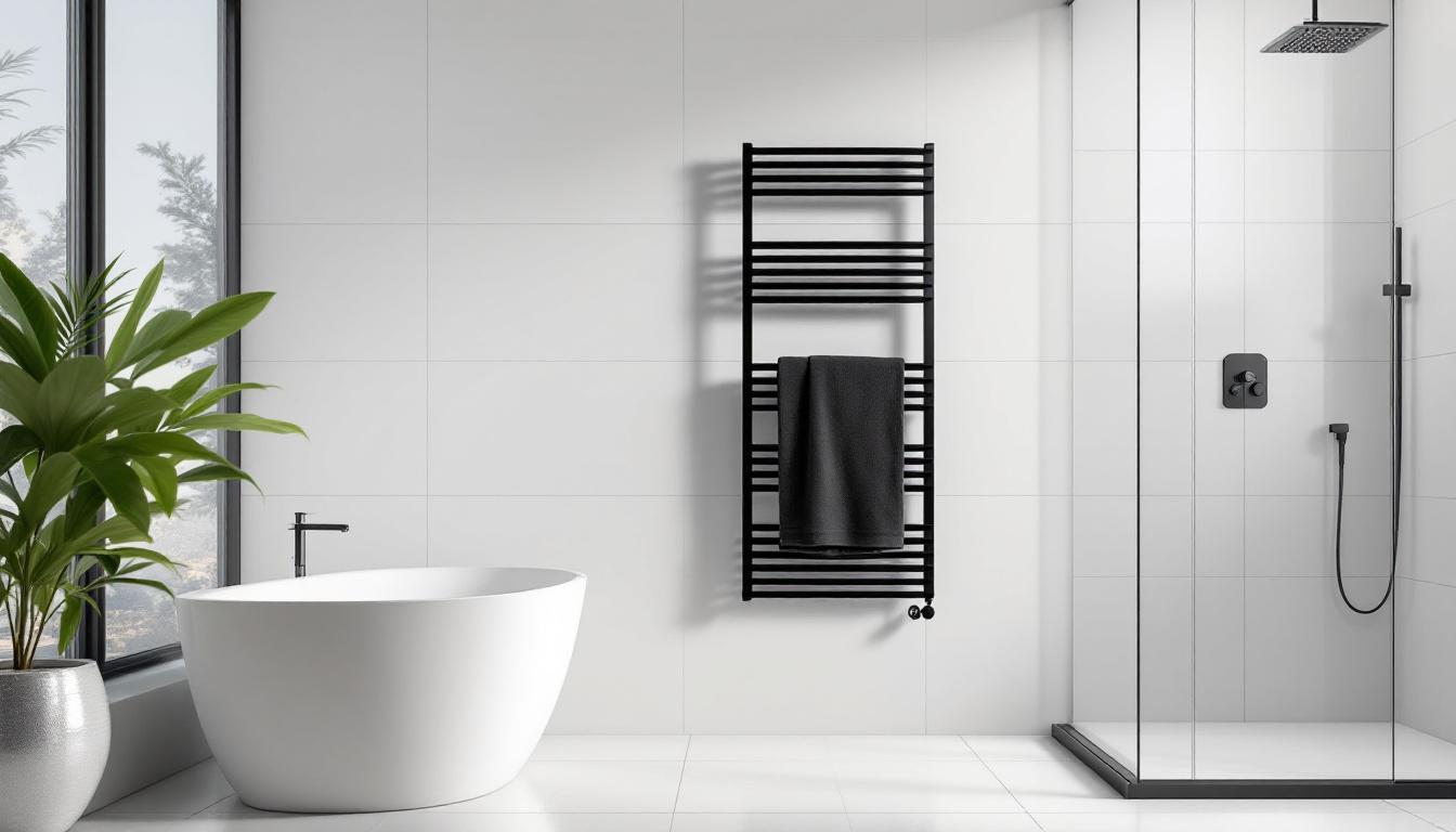 découvrez notre sélection 2026 des 5 meilleurs sèches serviettes électriques noirs, alliant design élégant et performance pour un confort optimal dans votre salle de bain.