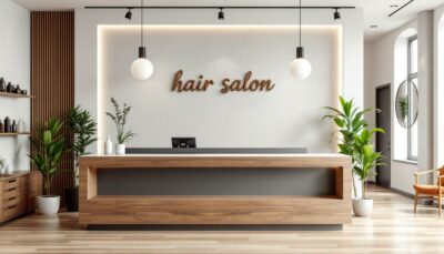 découvrez 10 idées originales pour personnaliser votre banque d'accueil et créer un espace accueillant et unique dans votre salon de coiffure.