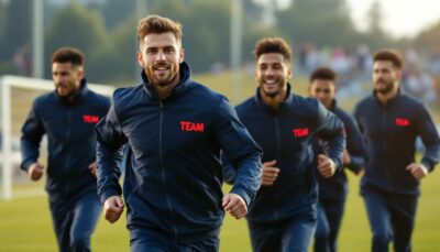 découvrez notre blouson personnalisé avec logo brodé, idéal pour renforcer l'esprit d'équipe des clubs sportifs grâce à un style unique et professionnel.