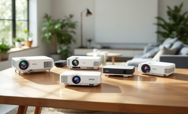 découvrez notre comparatif des vidéoprojecteurs epson wi-fi pour trouver celui qui correspond parfaitement à vos besoins en matière de qualité d'image et de connectivité sans fil.