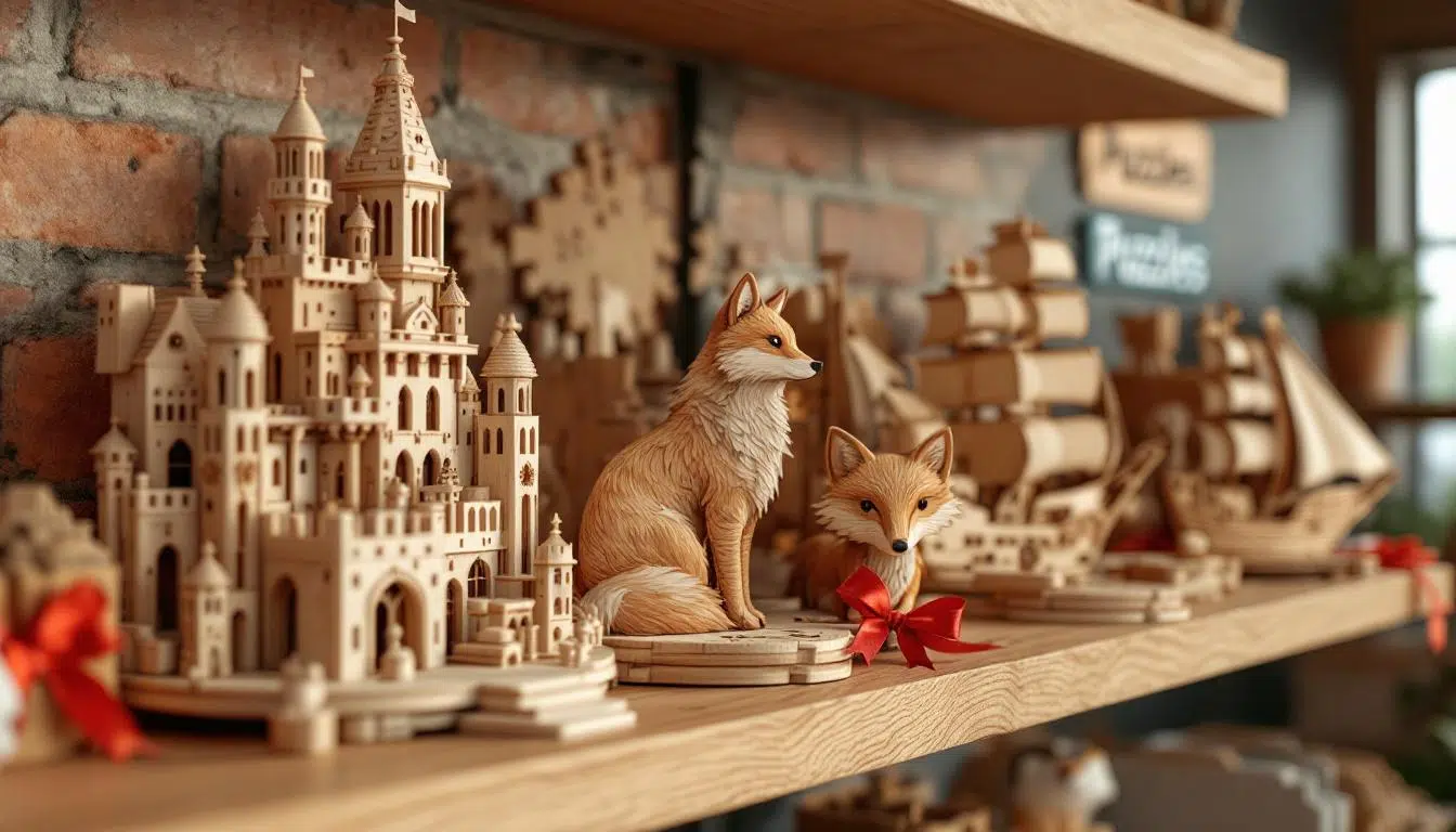 explorez les récompenses exclusives de notre collection unique de puzzles 3d en bois dans notre boutique spécialisée. découvrez des créations artisanales qui allient défi et élégance.