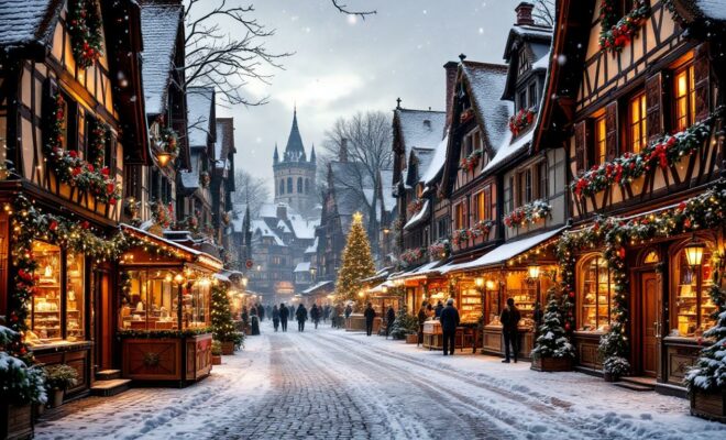 découvrez les meilleurs hôtels à colmar pour vivre la magie de noël dans un cadre féerique. profitez d'un séjour confortable au cœur des marchés de noël et des illuminations enchanteuses.