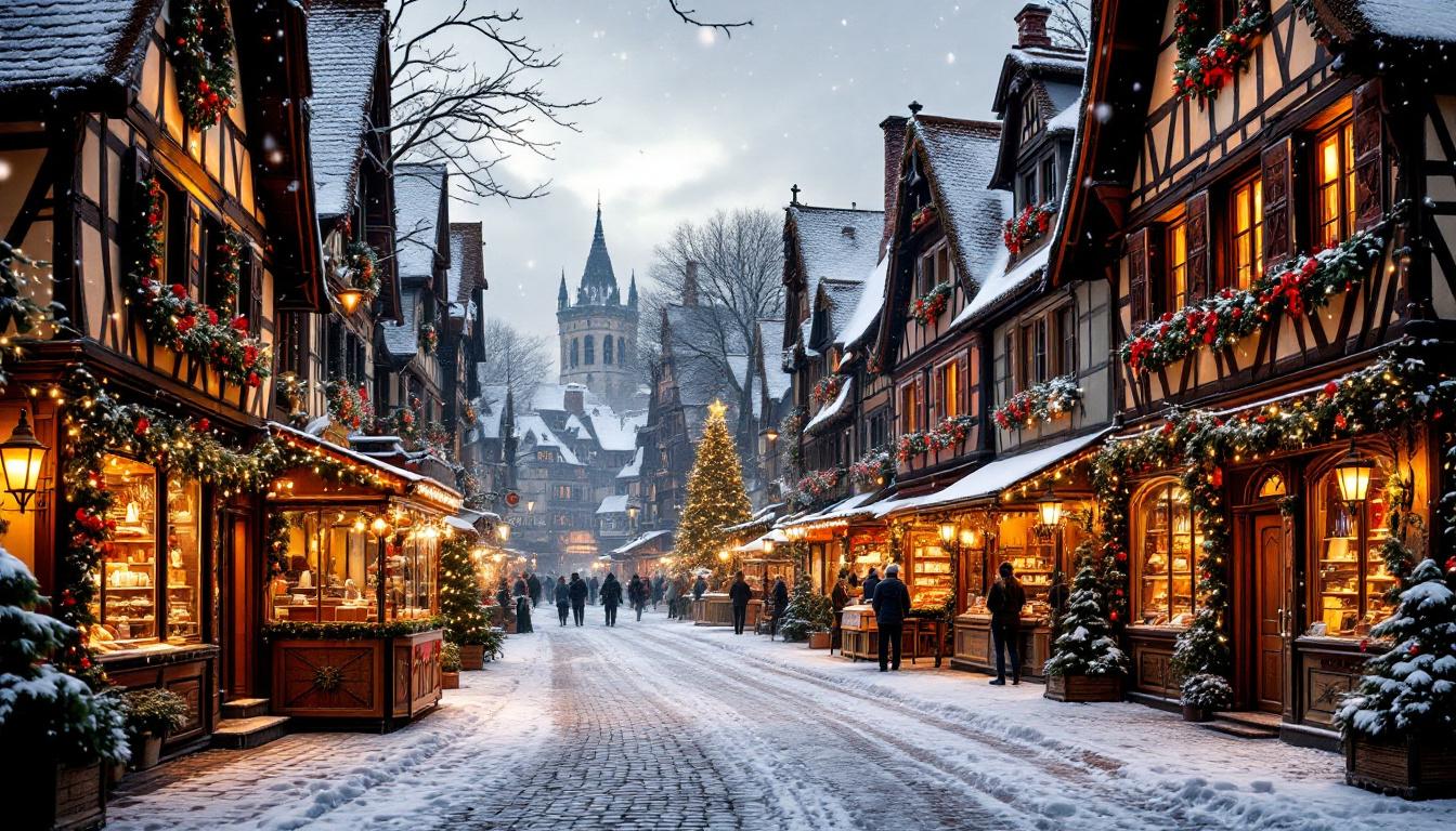 découvrez les meilleurs hôtels à colmar pour vivre la magie de noël dans un cadre féerique. profitez d'un séjour confortable au cœur des marchés de noël et des illuminations enchanteuses.