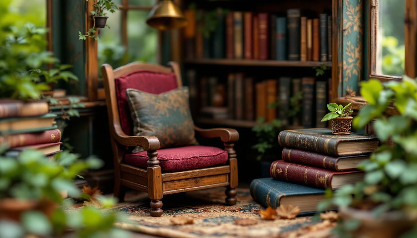 découvrez l'univers fascinant des maquettes book nook, où chaque détail raconte une histoire unique. plongez dans l'art minutieux de la création de ces miniatures captivantes.